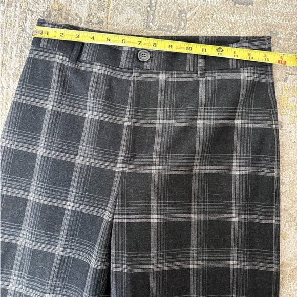 & Other Stories Paris Atelier Plaid Wool Pants - Picture 10 of 13